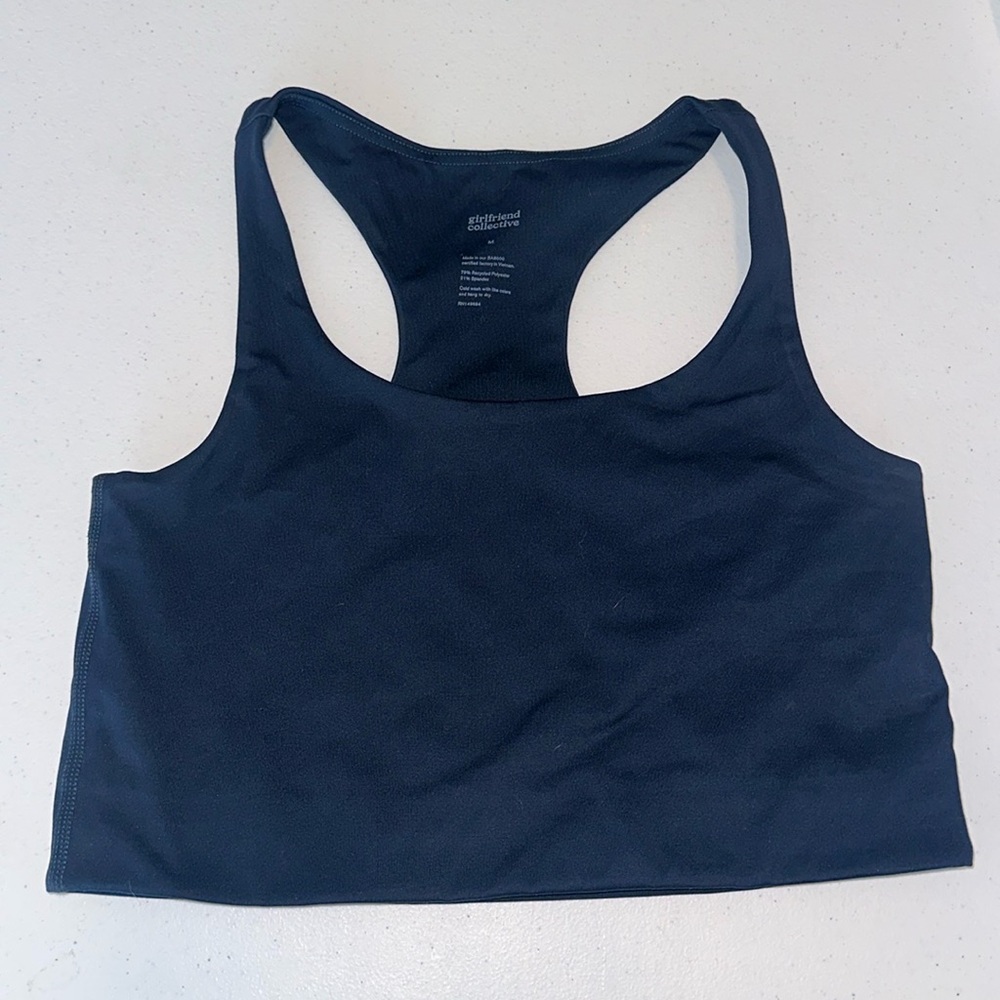 Navy Girlfriend Collective Paloma Bra